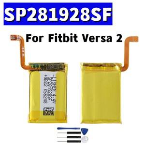 SP 281928 Fitbit Versa 2 스마트 스포츠 시계 무선 누산기 AKKU + 도구용 배터리