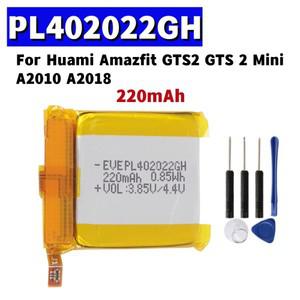 Huami Amazfit GTS2 미니 A2010 용 배터리 PL402022GH 스마트 워치 + 무료 도구