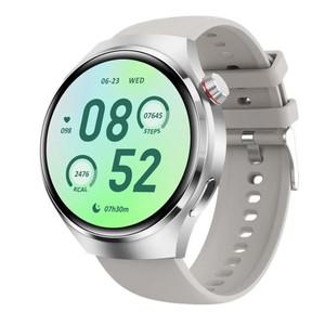 Huaqiang Gt4pro 스마트 시계 새 버전 블루투스 통화 음악 심박수 산소 온도 모니터 스포츠 Pay Nfc