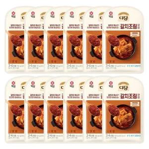 [하프클럽/CJ제일제당]백설 다담 갈치조림양념150g x12개