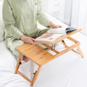 각도 조절 뱀부 다용도테이블 노트북테이블 사이드테이블 미니테이블 좌식테이블 침대테이블 티테이블