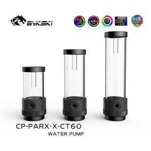 Bykski CP-PARX-X-CT60 DDC AIO 펌프 저수조 콤보 무소음 5V 12V RGB 100 200mm 수냉 PWM 제어 330L/H 리프