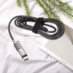 디지털 자물쇠 케이블용 노트북 잠금 USB 컴퓨터 보안 조합 암호