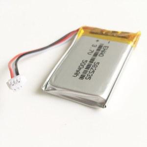 호환 워치 JST 리포 3 7V, 배터리, DVD 582535 GPS 1 0mm 블루투스 582535, 스마트 녹음기 핀, 헤드셋 500mAh 3 MP3 충전식