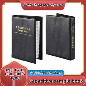 커패시터 키트 SMD 커패시터 샘플 북 0 005 020 0402 0603 0805 206 칩 모음 팩 5 80 90 92값 25 50개