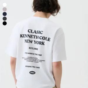 [그루브라임]유니) CP 분또 케네스콜 레터링 반팔티 (레귤러핏)(5COLOR) [LKTMCTR752M]
