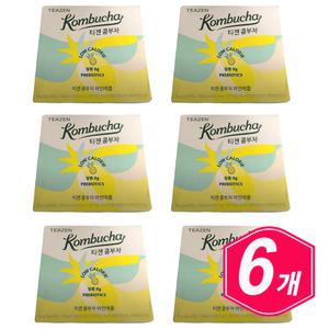 티젠 타먹는 콤부차 파인애플 30개입 x 6개 콤푸차 회사 사무실 운동 KOMBUCHA TEA