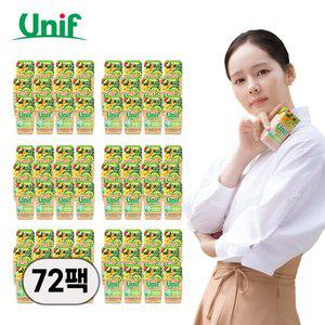 유니프 과채주스 믹스 그린 베지터블 주스 200ml 72팩