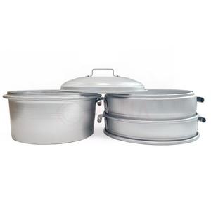 식당 단체급식 학교 대용량 만두 계란 찜기세트 물솥1p+채반1p+뚜껑1p/