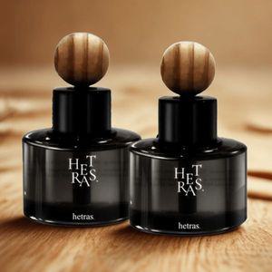 헤트라스 디퓨저 차량용 디퓨저 60ml x 2p 리본끈 선물세트 플라워샵향 1세트