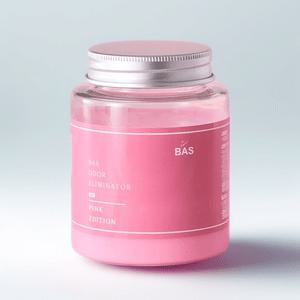 BAS 바스 향기로운 탈취제 핑크 160g ( 방 실내 화장실 냄새제거제 )