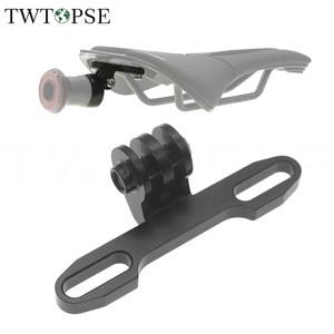 TWTOPSE 자전거 후미등 마운트 PROLOGO SCRATCH M5 새들 구멍 장착 고프로 호환 사이클링 랙 브래킷 거치대