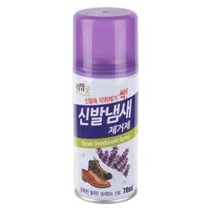 신발 냄새 제거제 70ml 신발스프레이 냄새제거용 신발악취