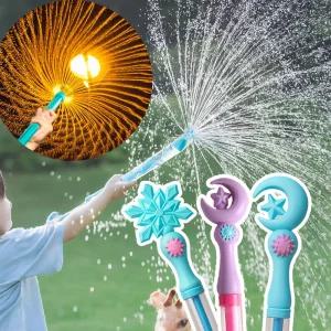 회오리 분수물총 62cm 물꽃놀이 주사기 워터건 대형 펌프 물놀이 축제