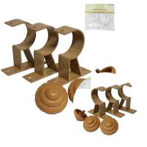 커튼브라켓 커텐봉 봉걸이 부속품 K-352 알미늄 35mm