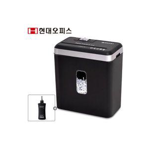 현대오피스 문서세단기 PK 525X 블랙 소형 개인용 종이파쇄기 세단기오일 사무용