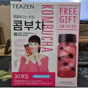 티젠 콤부차 베리 5g x 30입 +전용보틀