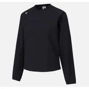 [데상트] 우먼스 우븐 맨투맨 B1 SQ322PWH71 BLK0 IVY0 KHK0