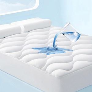 대학 기숙사용 Bedsure 트윈 XL 방수 매트리스 프로텍터, 부드럽고 푹신한 매트리스 패드, 8-21인치 깊은 포켓이 있는 퀼트 쿨링 토퍼, 통기성 침대 커버, 흰색
