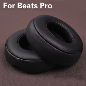 Monster Beats By Dre Pro 헤드셋 이어 패드 스폰지 쿠션 이어 버드 교체 커버 용 가죽 헤드폰 폼