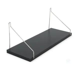 엠엠플레이스 무타공 벽선반 40X15CM 블랙 거실인테리어소품벽걸이
