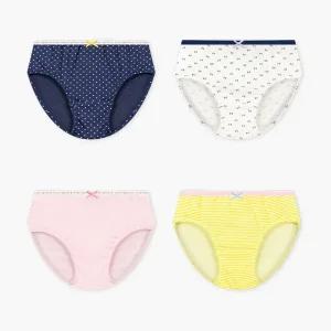 유니프랜드 쁘띠 삼각팬티(4매입) 아동 속옷 키즈 주니어 유아 언더웨어