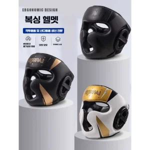 복싱헤드기어 스파링헤드기어 코보호 턱가드 관자놀이보호 타격연습 아마추어권투 무에타이 글러브
