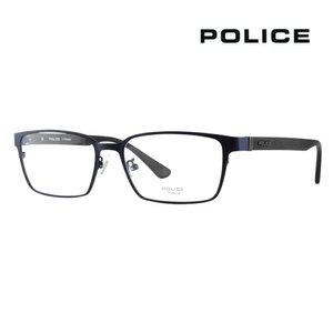 1.55 VPLL57J 0N34 55 POLICE [정규품 판매점]도 없음 렌즈 교환+0엔 폴리스 안경 프레임 2023년 모델 맨즈