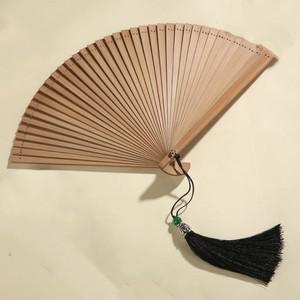 클래식 대나무 선풍기 댄스 앤티크 소형 소품, 컴팩트 접이식 휴대용 장식, 기모노 여성용 수제 팬
