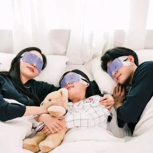 [국내생산] 허브랑아이랑 잠온대 온열안대 50매 (무향/라벤더/페퍼민트) / 스팀 수면안대 아이마스크 발열 눈찜질팩 눈피로 마사지 안구건조증