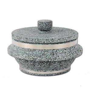 [아트박스]/대흥석기 대흥석기 천연 곱돌솥 15cm(1인용) 돌공기/알밥/돌솥/뚝배기/가마솥/전골/돌판