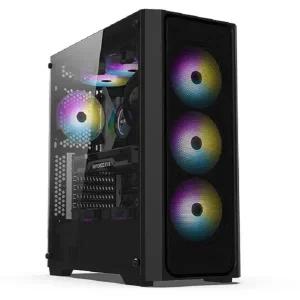 [에스투씨엔아이]BRAVOTEC SWORD S830 RGB 타이탄 글래스 블랙
