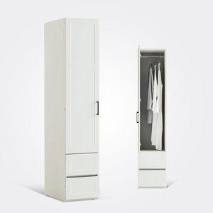 장인가구 아이브 에밋 작은방 1인 틈새 400 옷장