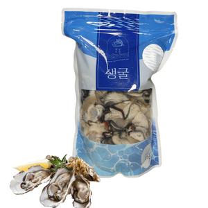 통영 생굴 1kg (중) 바다내음가득 싱싱한 통영굴 (가열조리용)