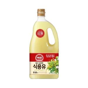 사조 해표 식용유 콩기름 1.8L 대두유 기름 오일