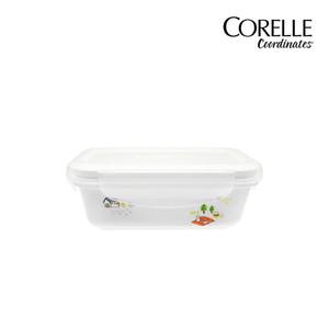 [코렐코디네이츠] 이지위켄드 직사각밀폐 찬통 400ml