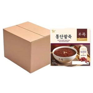 (냉장) 본죽 통단팥죽 용기 270g 10개
