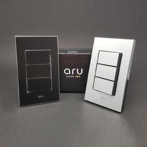 아루 1로 3구 스위치 ARU 1로 3구 1개용 MASH-01031 스위치 자재