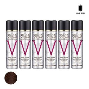 더마클라센 스타일앤 볼륨짱짱 흑채 스프레이 자연갈색 120ml x6