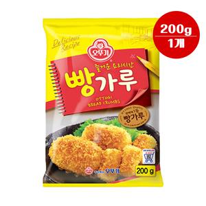 오뚜기 빵가루 200g x 1개 바삭하게 맛있는 무료배송