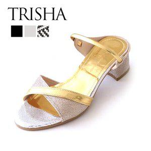 [트리샤]국산 4.5cm 블링블링 뮬 슬리퍼 TMA7400