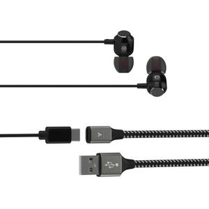 USB TO C 타입 일체형 이어폰 연장 케이블 변환 젠더 1M