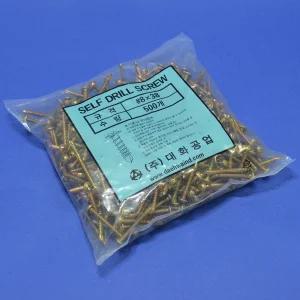 대화 직결피스 와셔형 8x38mm 1690174 1봉지 500개 피스못 둥근머리와셔형