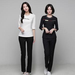 데스크 유니폼 병원 인포 성형외과 코디 여성 안내 상하세트