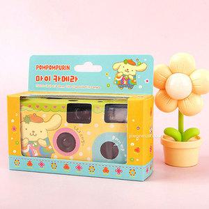 산리오 카메라 폼폼푸린 일회용 필름 카메라 2029
