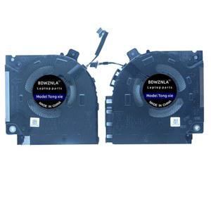 BDWZNLA Replacement New Laptop CPU+GPU The Main Cooling Fan for Dell Alienware X15 R1 RTX30 Series 082VD4 0V0G61 DFS5K22305283T FND3 DFS5K22115371S FND2 DC5V 0.5A