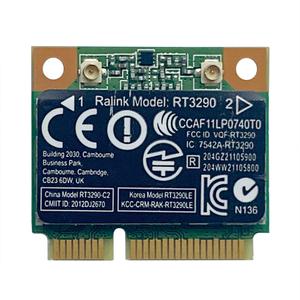 미니 PCI-E 와이파이 원격 제어 어댑터 노트북 PC용 블루투스 3.0 RT3290 150M 2.4GHz