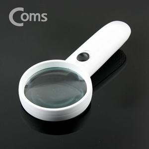 조명 돋보기 4배율 65mm 확대경 렌즈 손잡이 LED LED (WFH0Z8C)