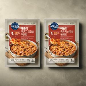 애슐리 묵은지 삼겹살 볶음밥 920g 2개