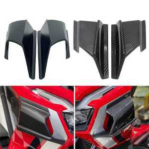 용품 오토바이 윙렛 전면 페어링 핀 스포일러 커버 개조 부품 CB150 R15 ADV150 NMAX155 XMAX300 TMAX560